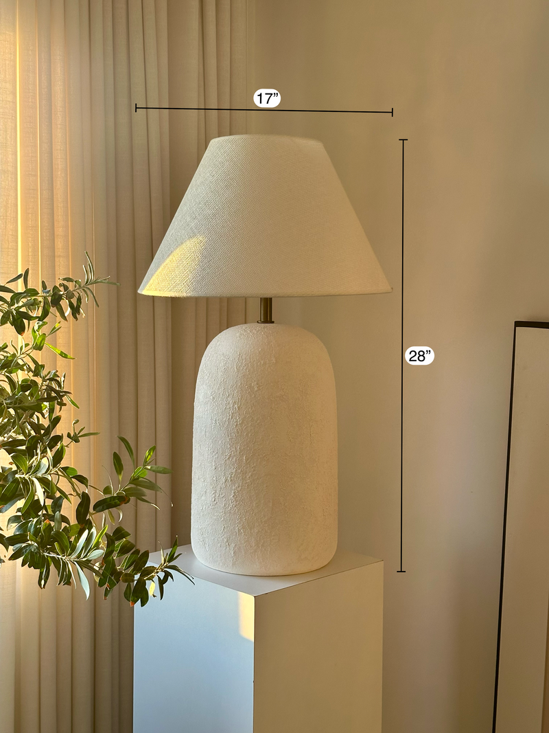 Alba Oversized Ceramic Lamp