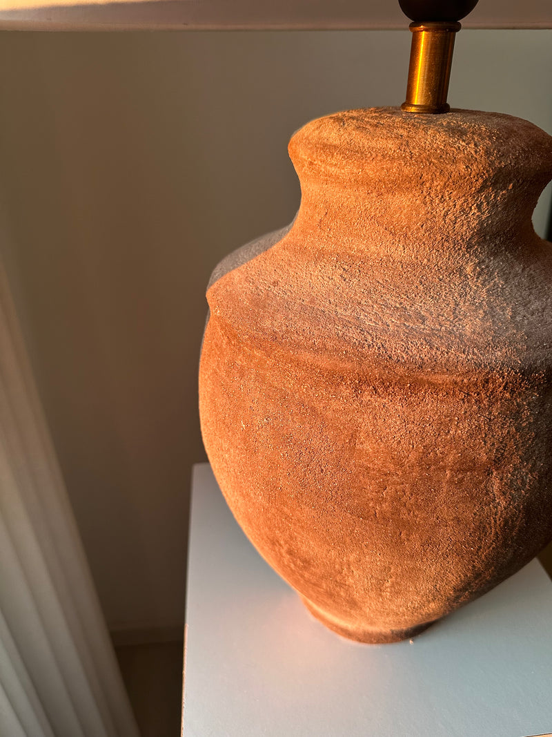Devon Earth Tone Ceramic Lamp