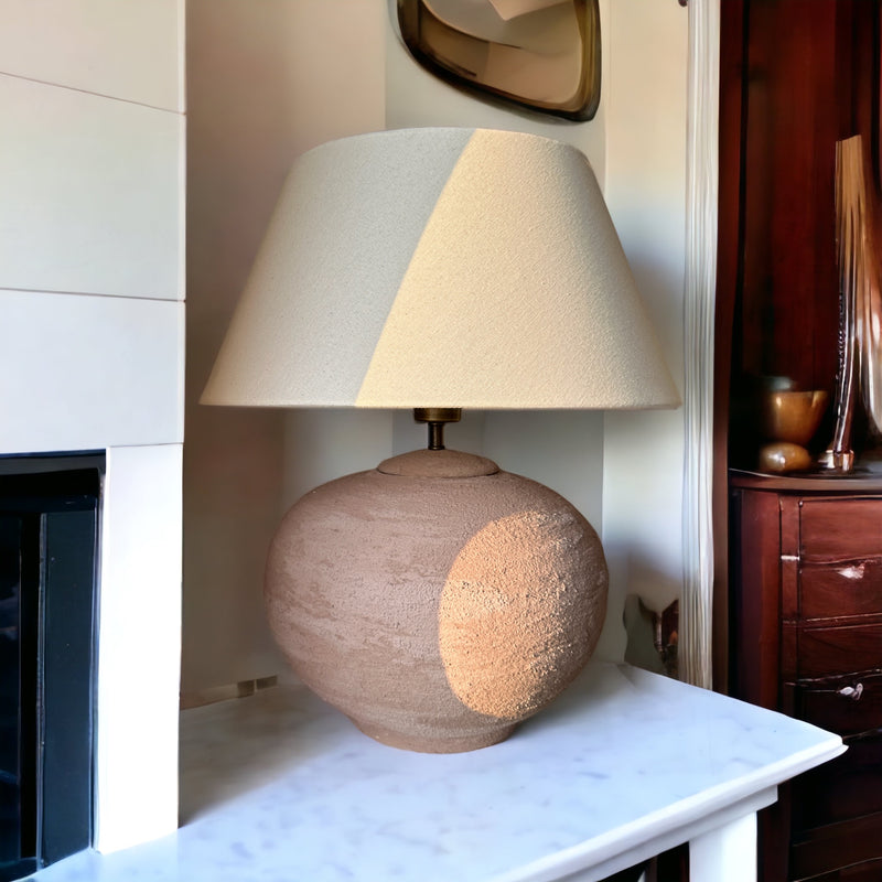 Earth Rustic Ceramic Lamp