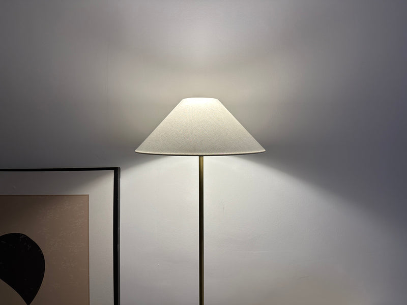 Japandi Cone Linen Lampshade