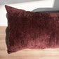 Ruby Vintage Style Lumbar Pillow