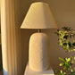 oversized ceramic lamp sunlight
