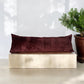 Ruby Vintage Style Lumbar Pillow