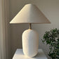 Luna Ceramic Table Lamp with Cone Shade