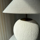 Linó White Unglazed Ceramic Lamp