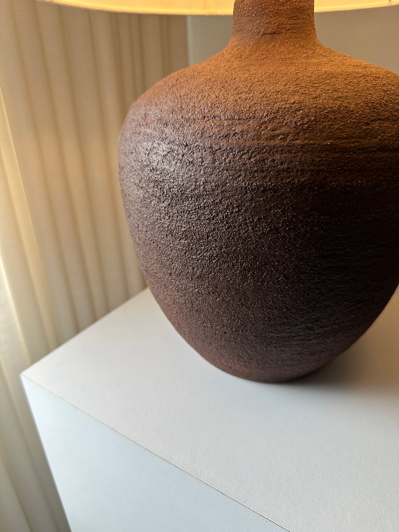 Scarlett Earth Tone Ceramic Lamp