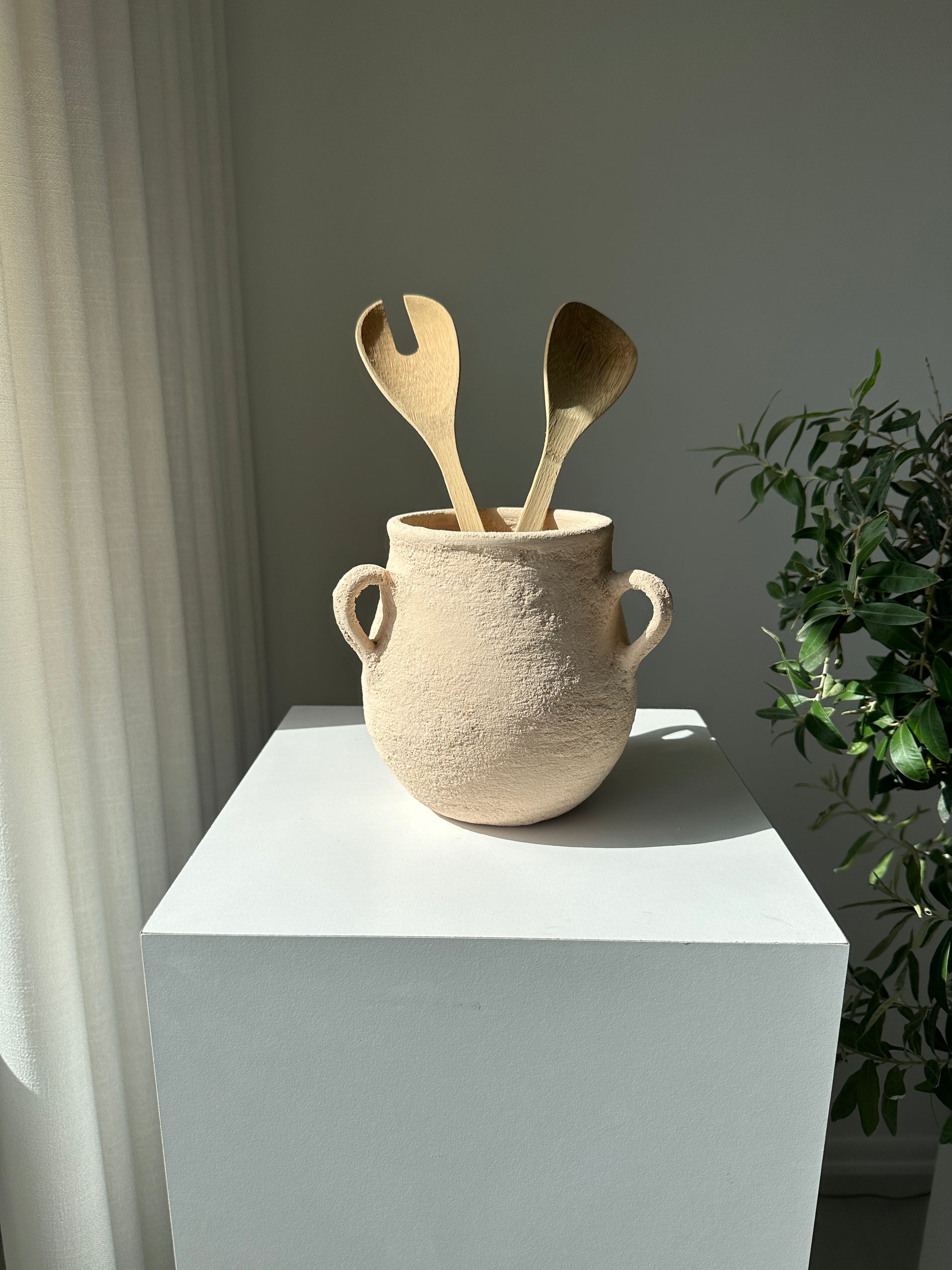 Utensil Crock – Tokheim Stoneware