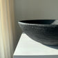 Anima Black Unglazed Handmade Ceramic Bowl