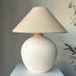 Tina Unglazed Ceramic Textured Table Lamp