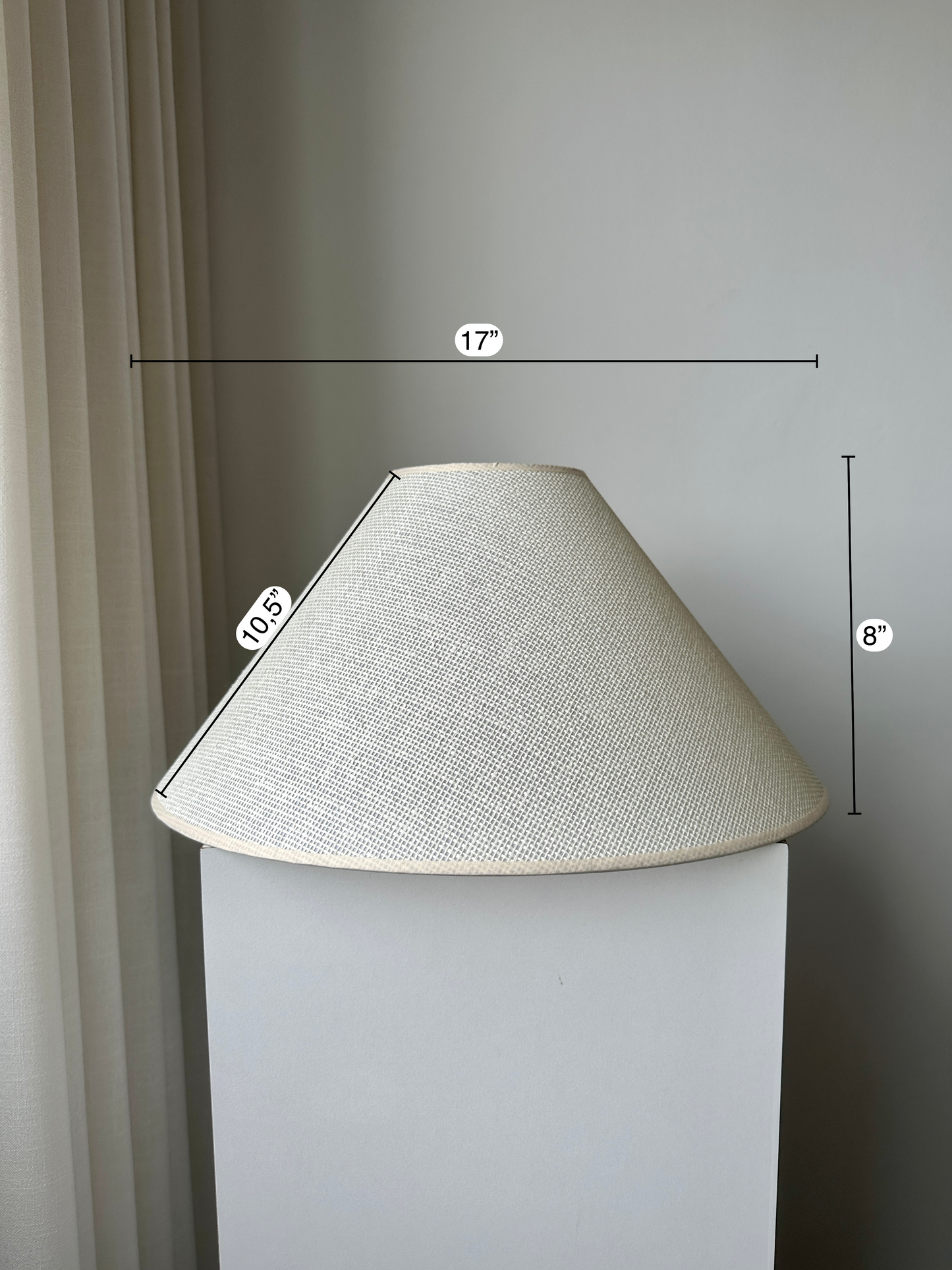 Chin XL Textured Lampshade