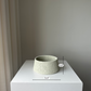 Mia Green Unglazed Ceramic Textured Bowl